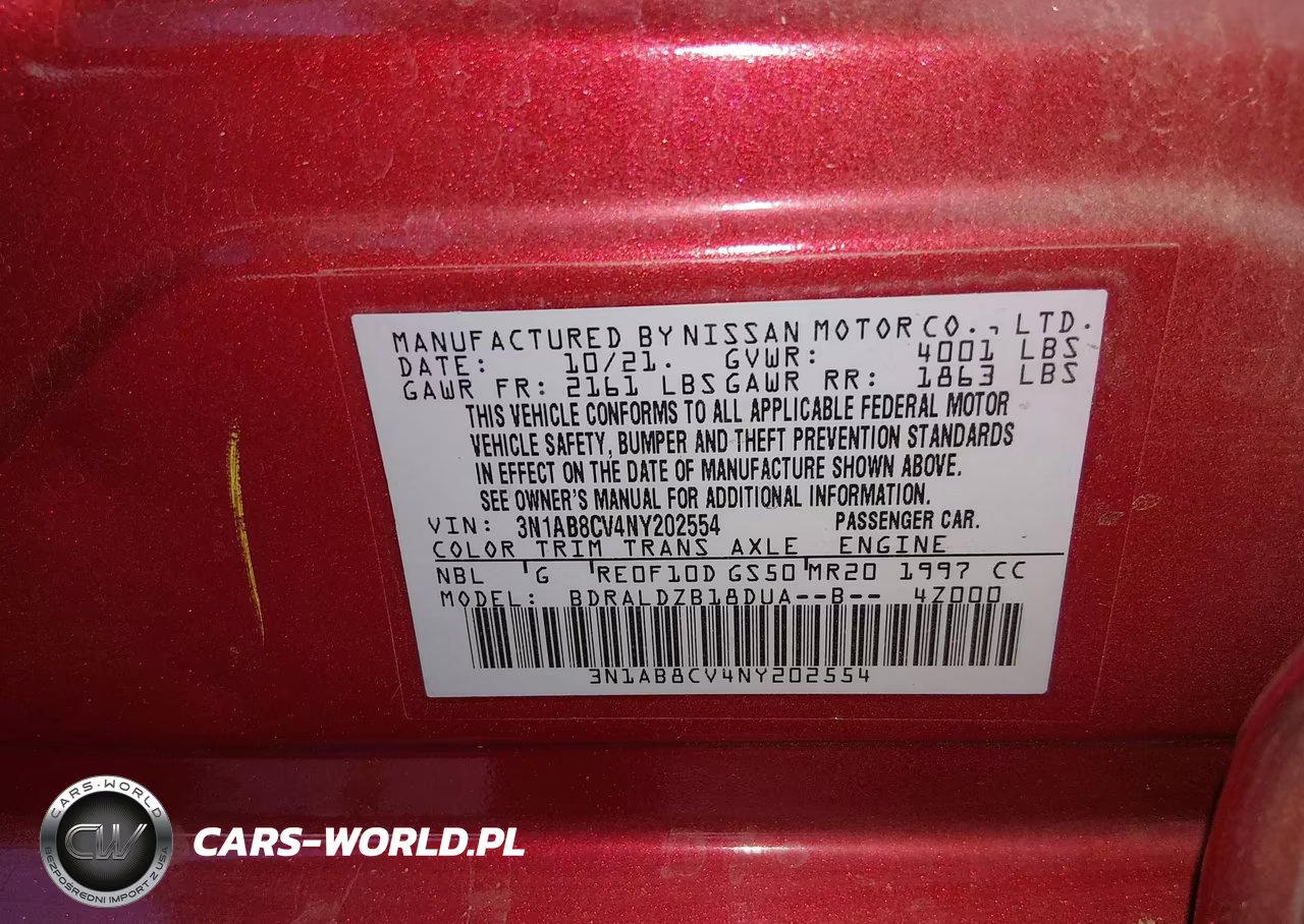 2022 Nissan Sentra Sv Xtronic Cvt VIN:3N1AB8CV4NY202554 - 9