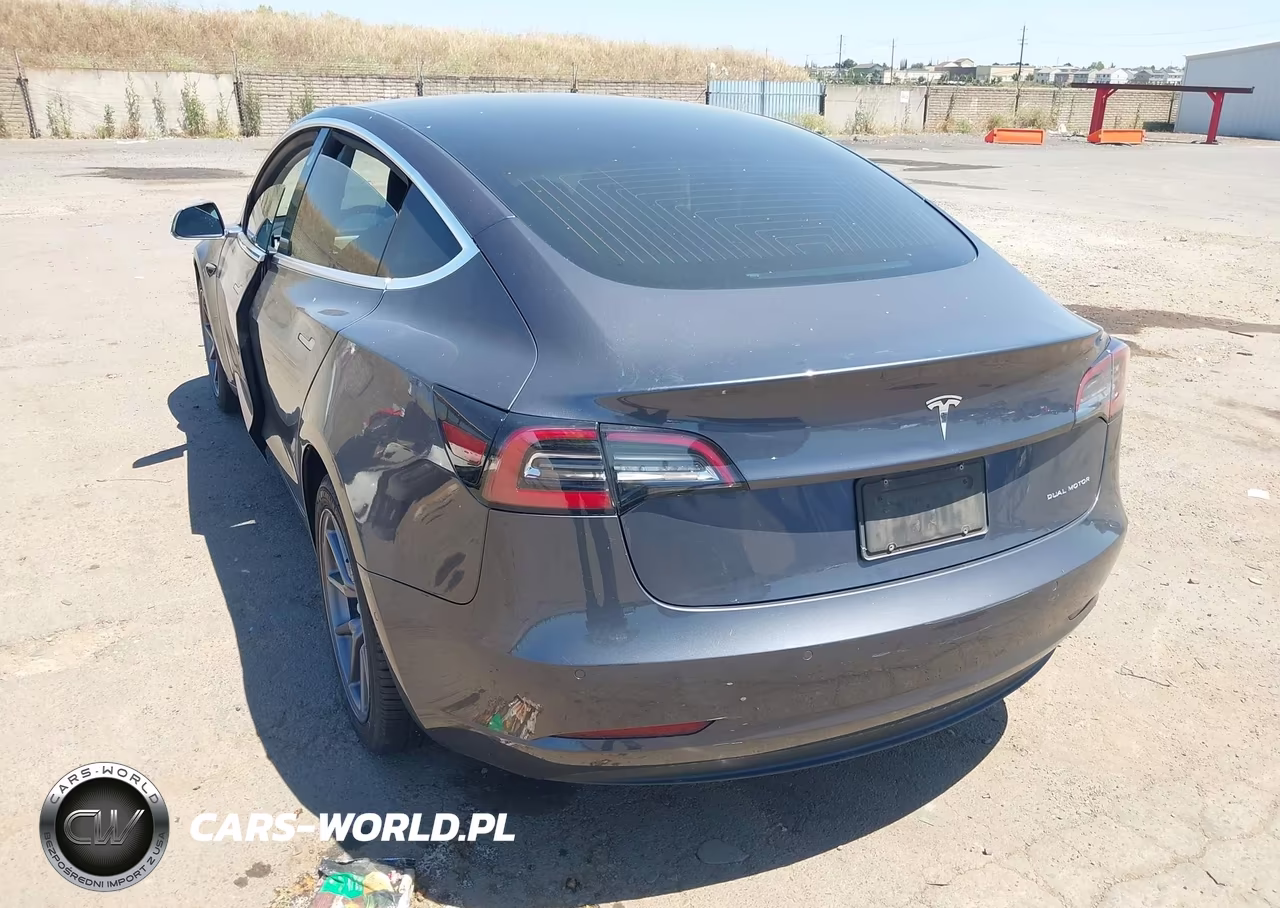 2020 Tesla Model 3 Long Range Dual Motor All-Wheel Drive VIN:5YJ3E1EB5LF663374 - 3