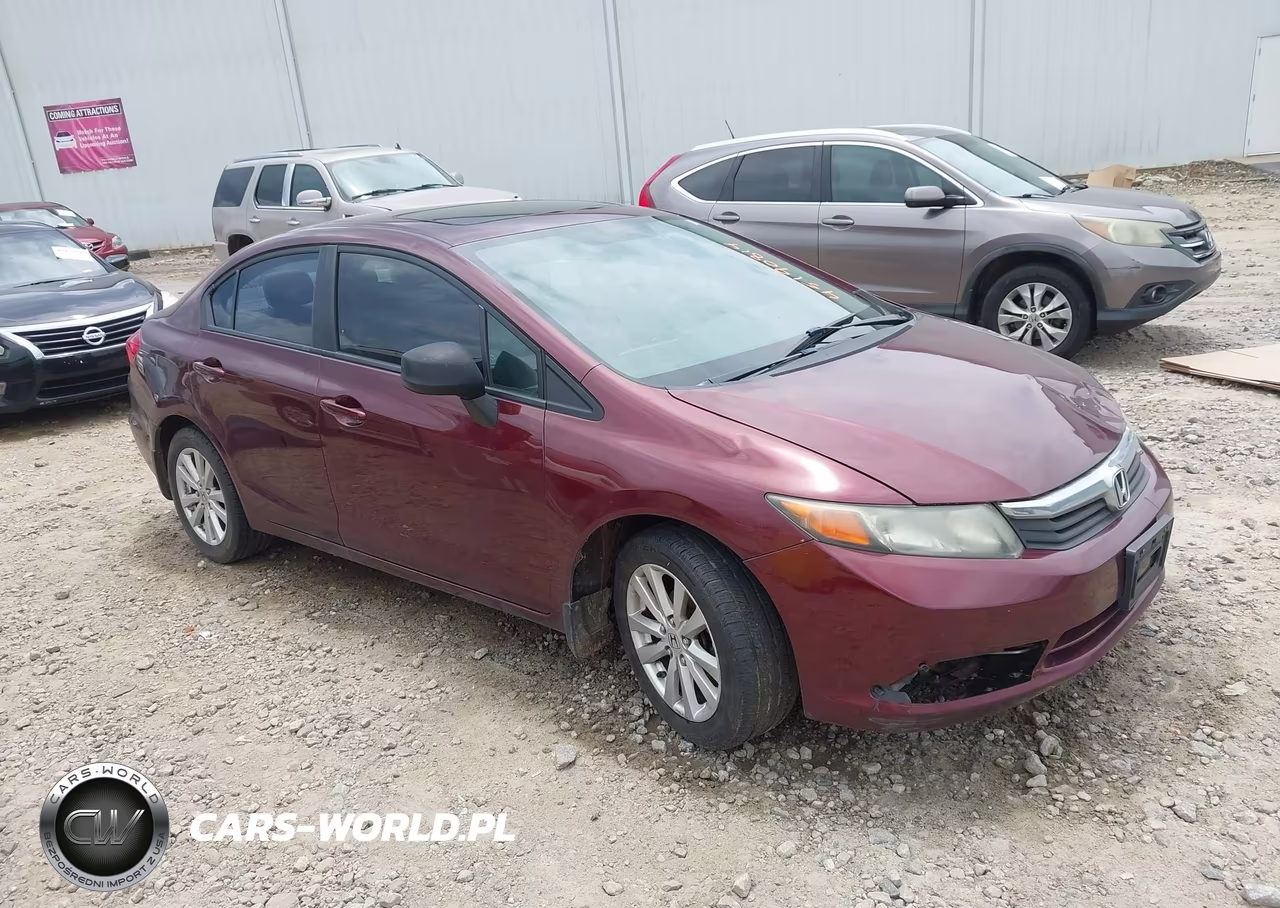 2012 Honda Civic Ex – zdjęcie 1 z 17