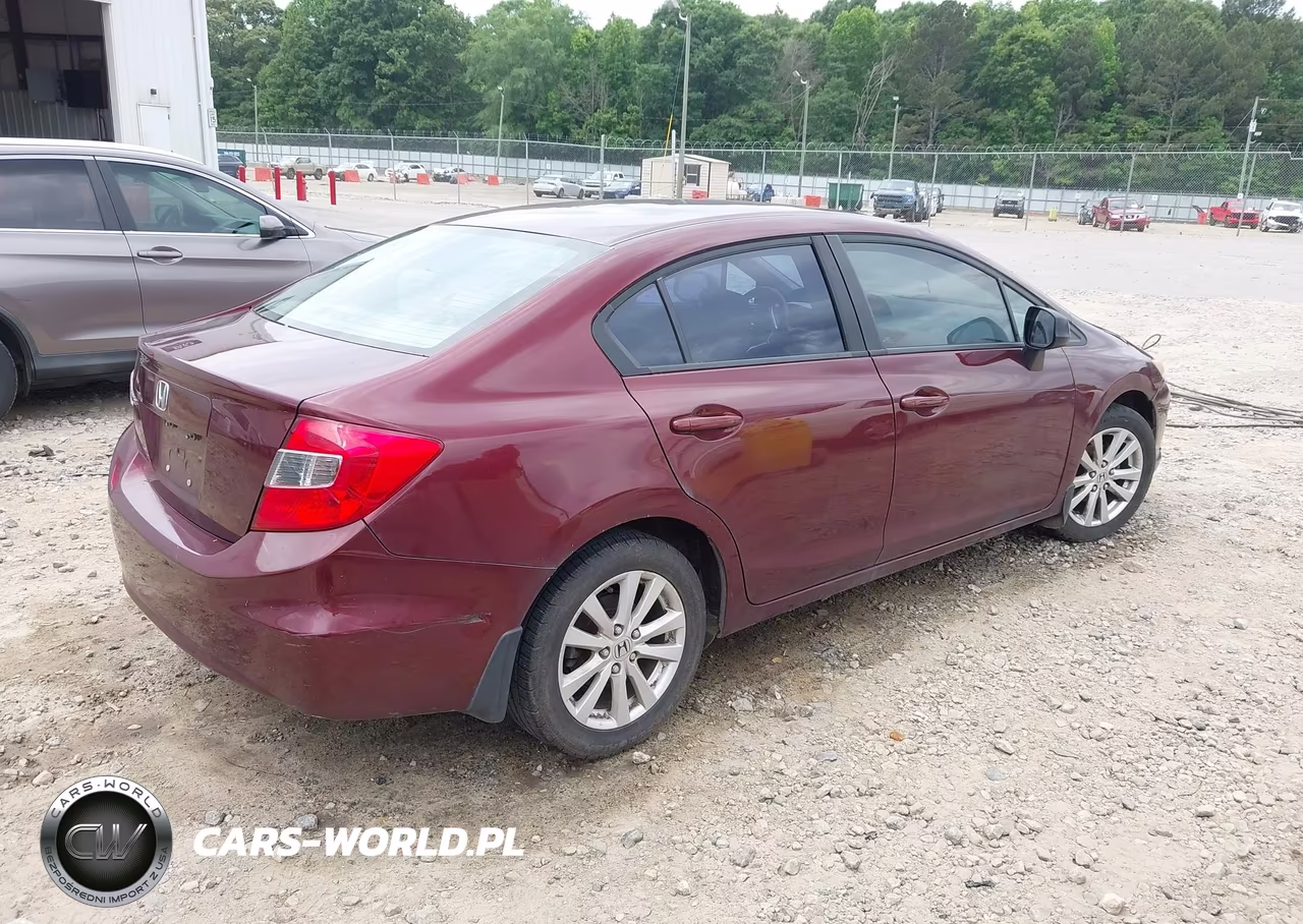 2012 Honda Civic Ex VIN:19XFB2F82CE082533 - 4