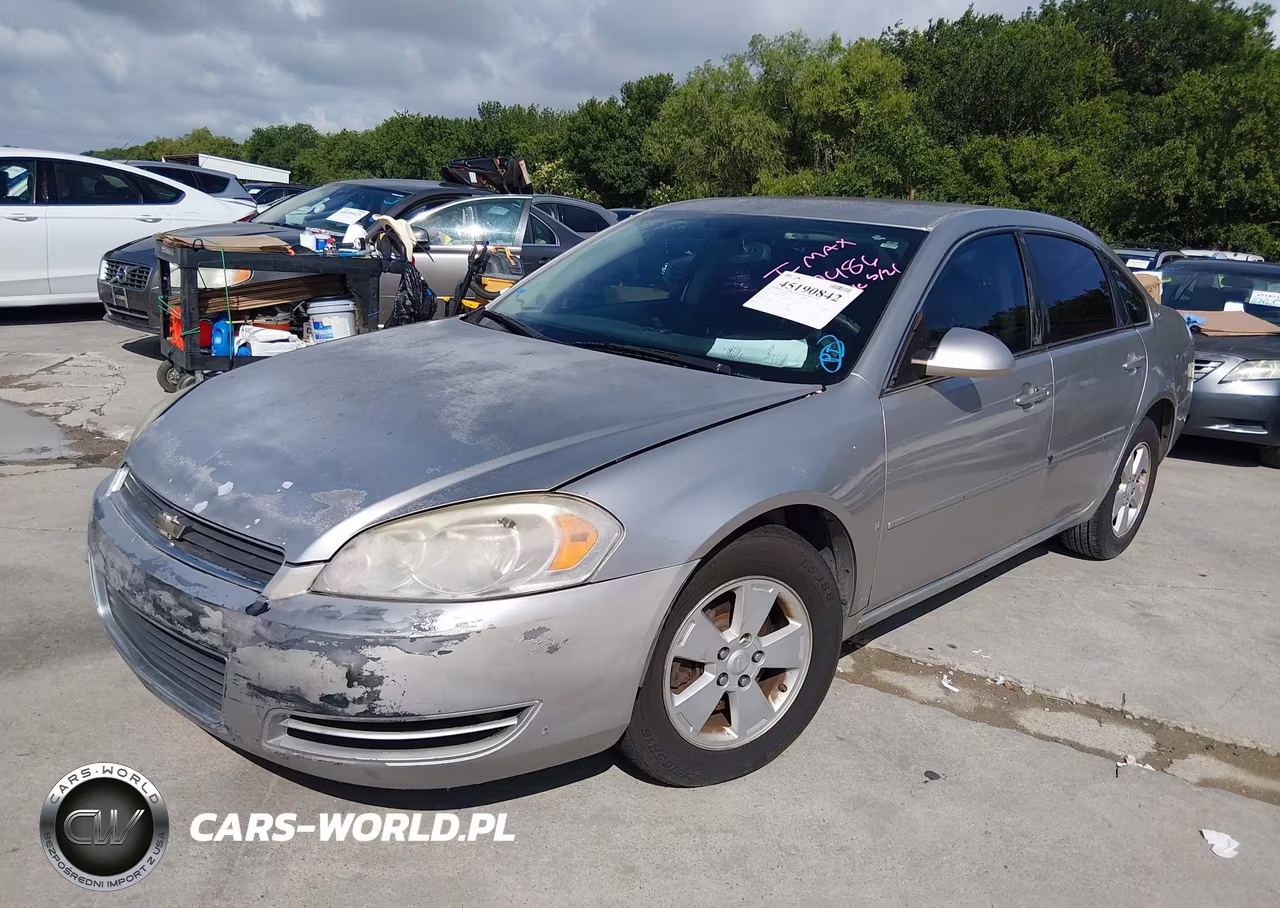2007 Chevrolet Impala Lt VIN:2G1WT58K279119486 - 2