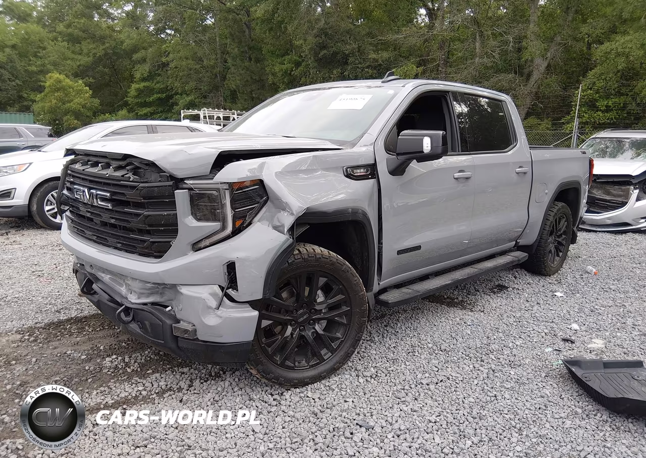 2024 GMC Sierra 1500 4Wd Short Box Elevation With 3Sb VIN:3GTUUCE84RG318296 - 2