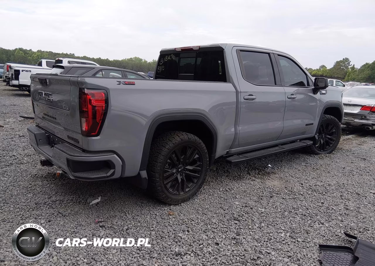 2024 GMC Sierra 1500 4Wd Short Box Elevation With 3Sb VIN:3GTUUCE84RG318296 - 4