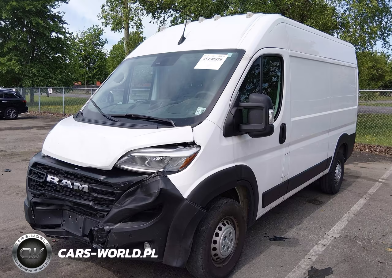 2024 Ram Promaster 1500 Tradesman High Roof 136 Wb W-Pass Seat VIN:3C6LRVBG7RE116821 - 2