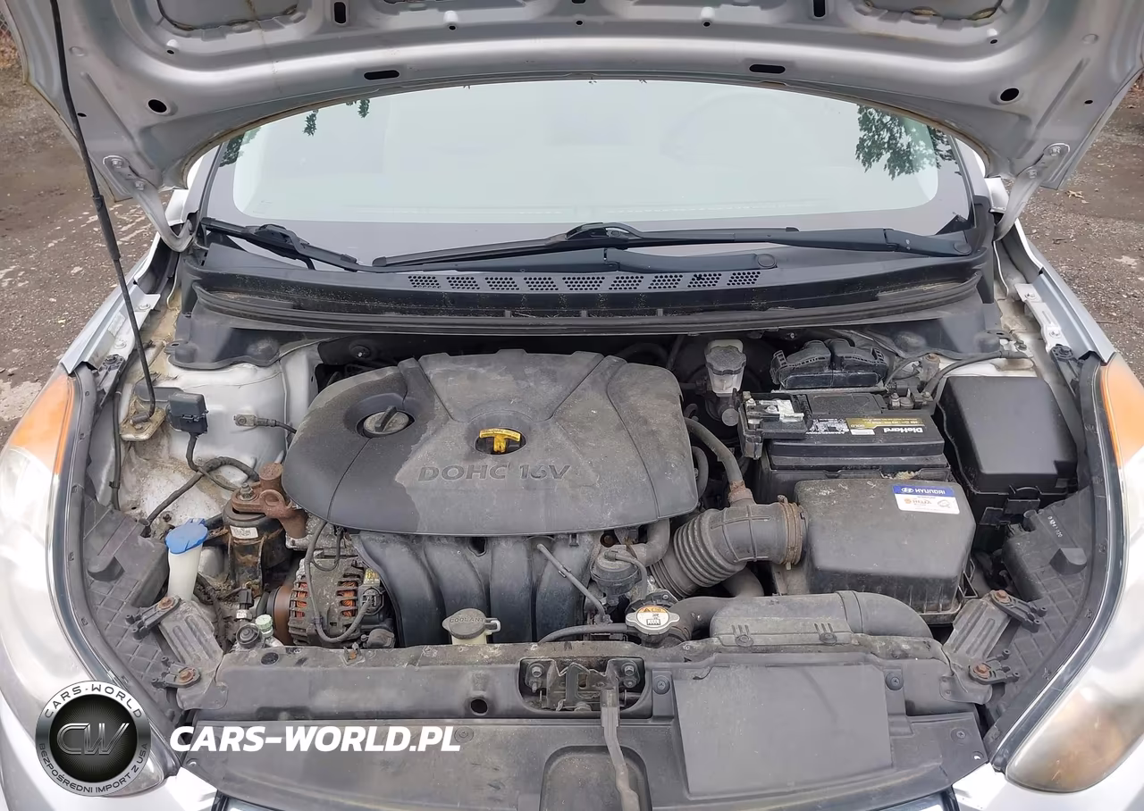 2012 Hyundai Elantra Gls (Ulsan Plant) VIN:KMHDH4AE8CU298544 - 10