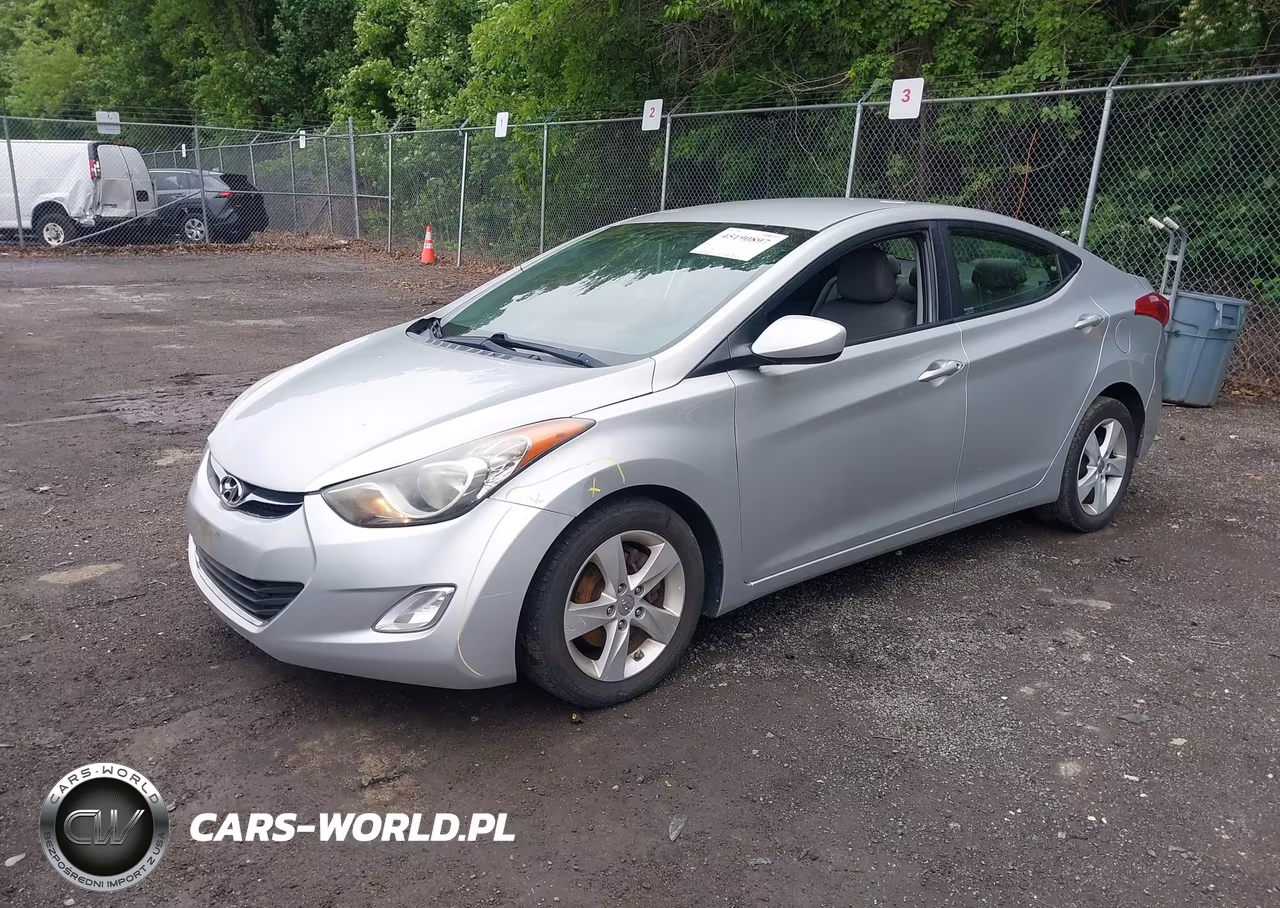 2012 Hyundai Elantra Gls (Ulsan Plant) VIN:KMHDH4AE8CU298544 - 2