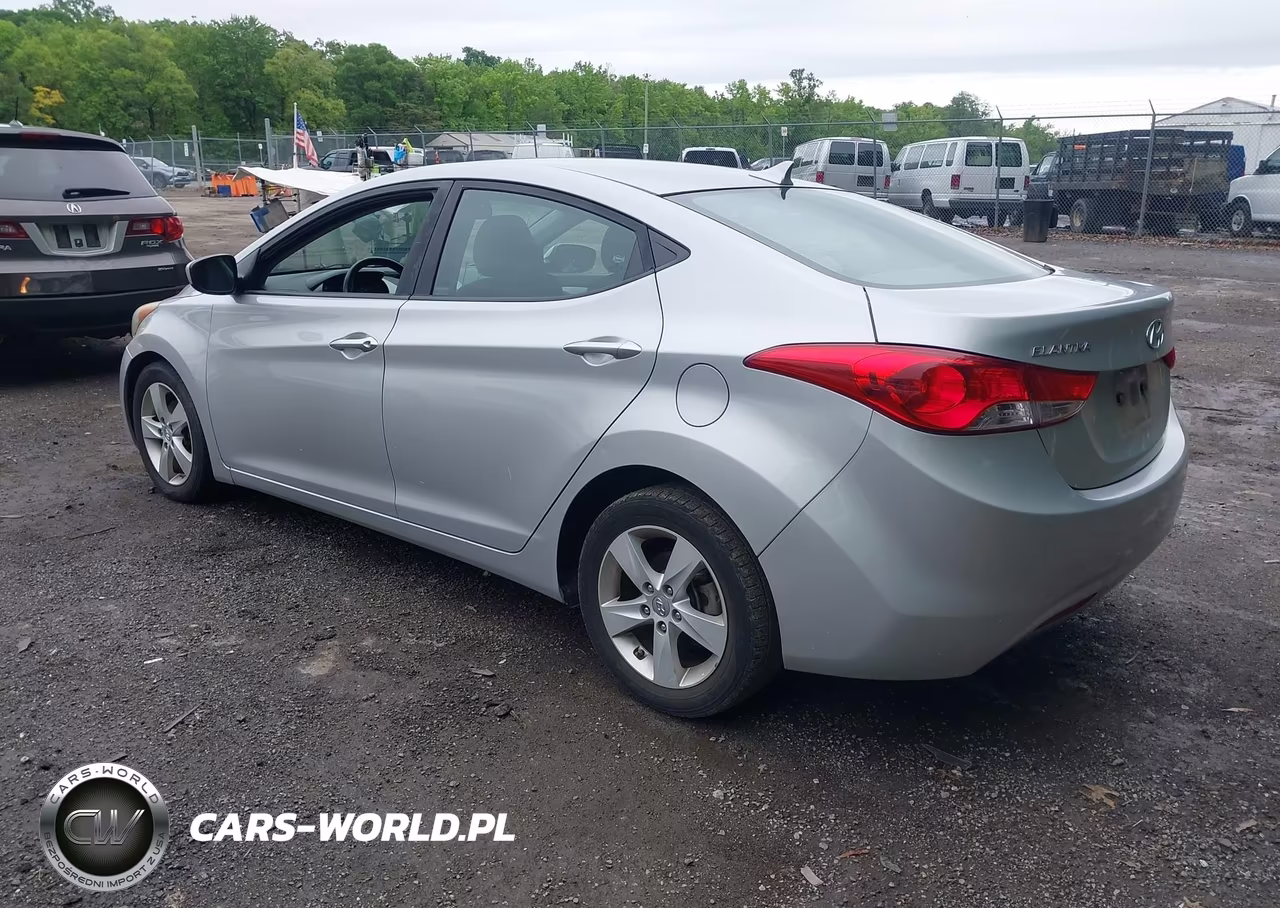2012 Hyundai Elantra Gls (Ulsan Plant) VIN:KMHDH4AE8CU298544 - 3