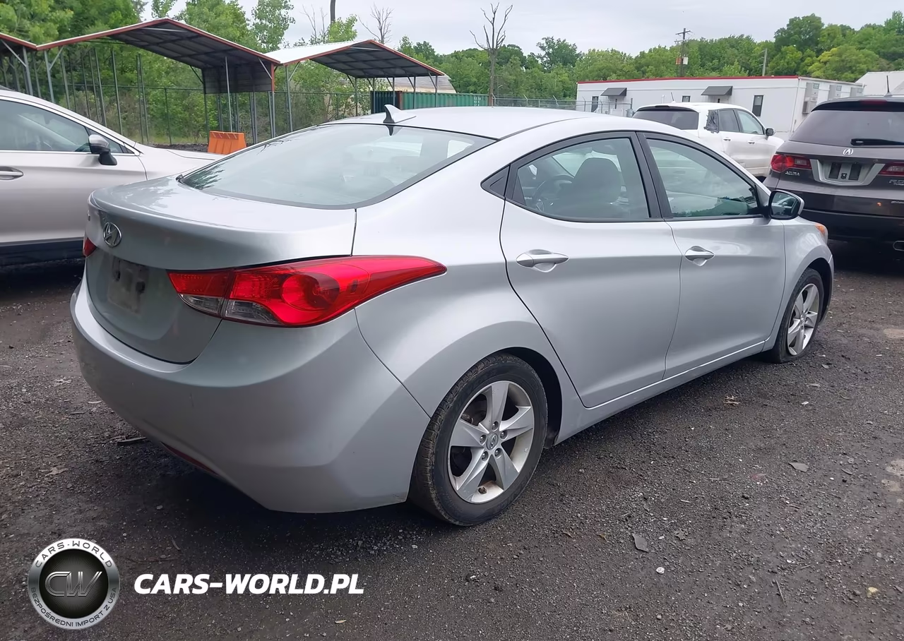 2012 Hyundai Elantra Gls (Ulsan Plant) VIN:KMHDH4AE8CU298544 - 4