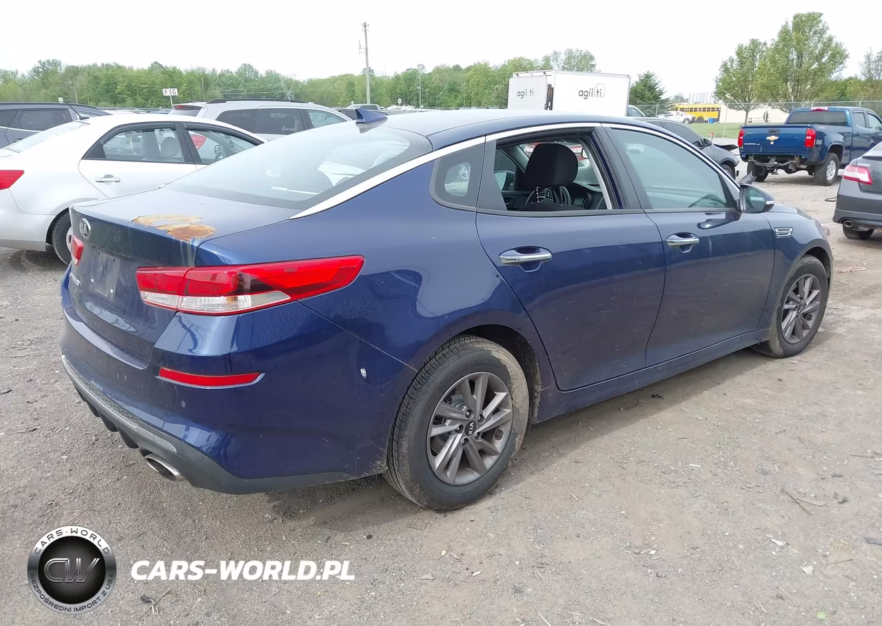 2020 Kia Optima Lx VIN:5XXGT4L39LG410737 - 4