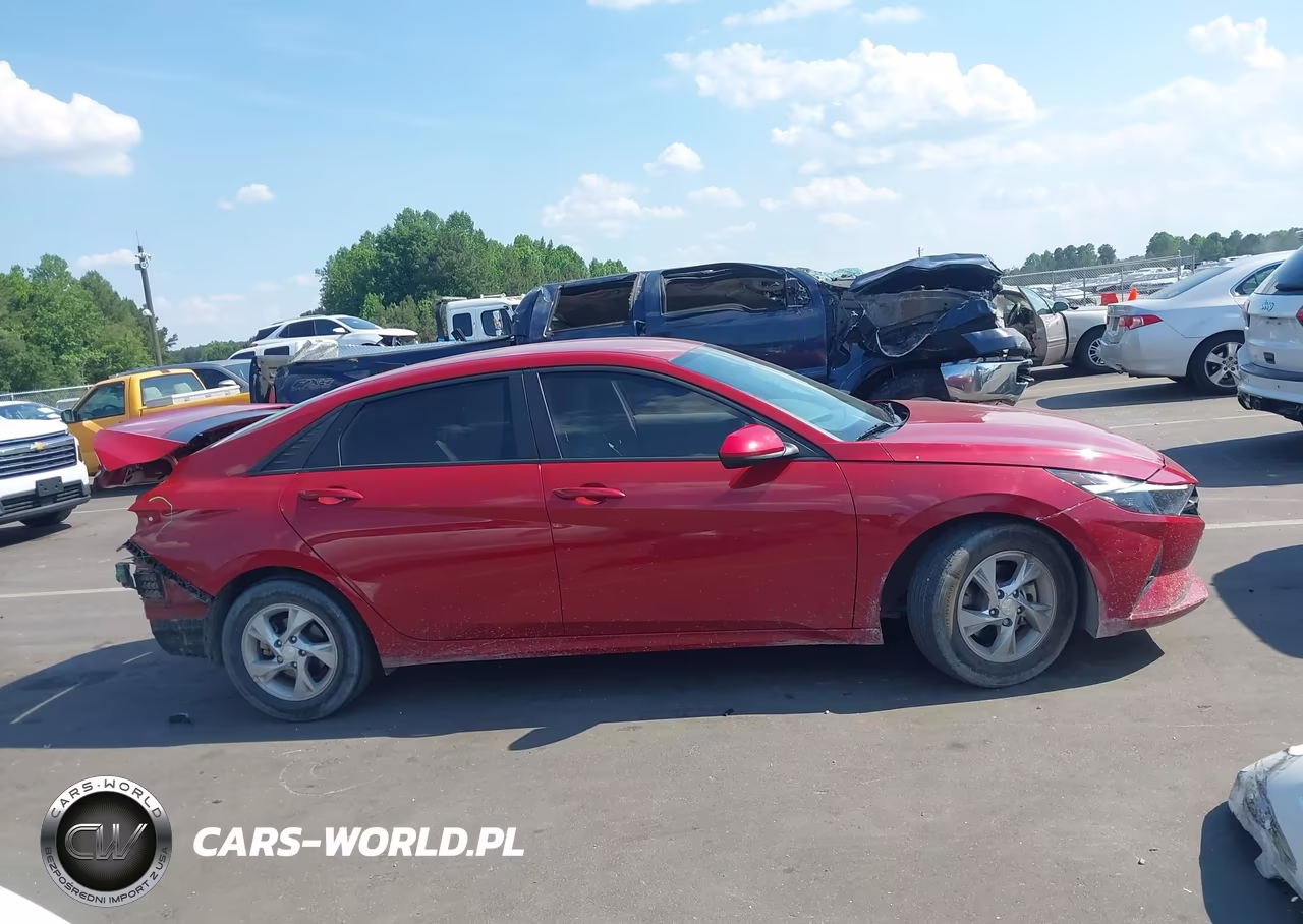 2021 Hyundai Elantra Se VIN:KMHLL4AG8MU205082 - 14
