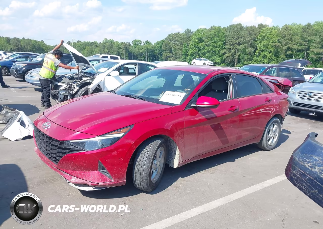 2021 Hyundai Elantra Se VIN:KMHLL4AG8MU205082 - 15