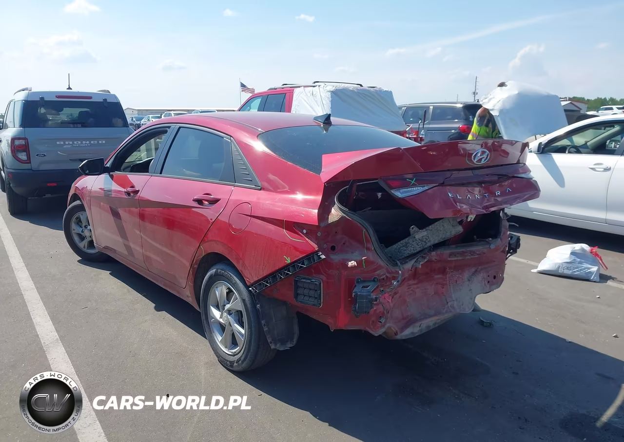 2021 Hyundai Elantra Se VIN:KMHLL4AG8MU205082 - 3