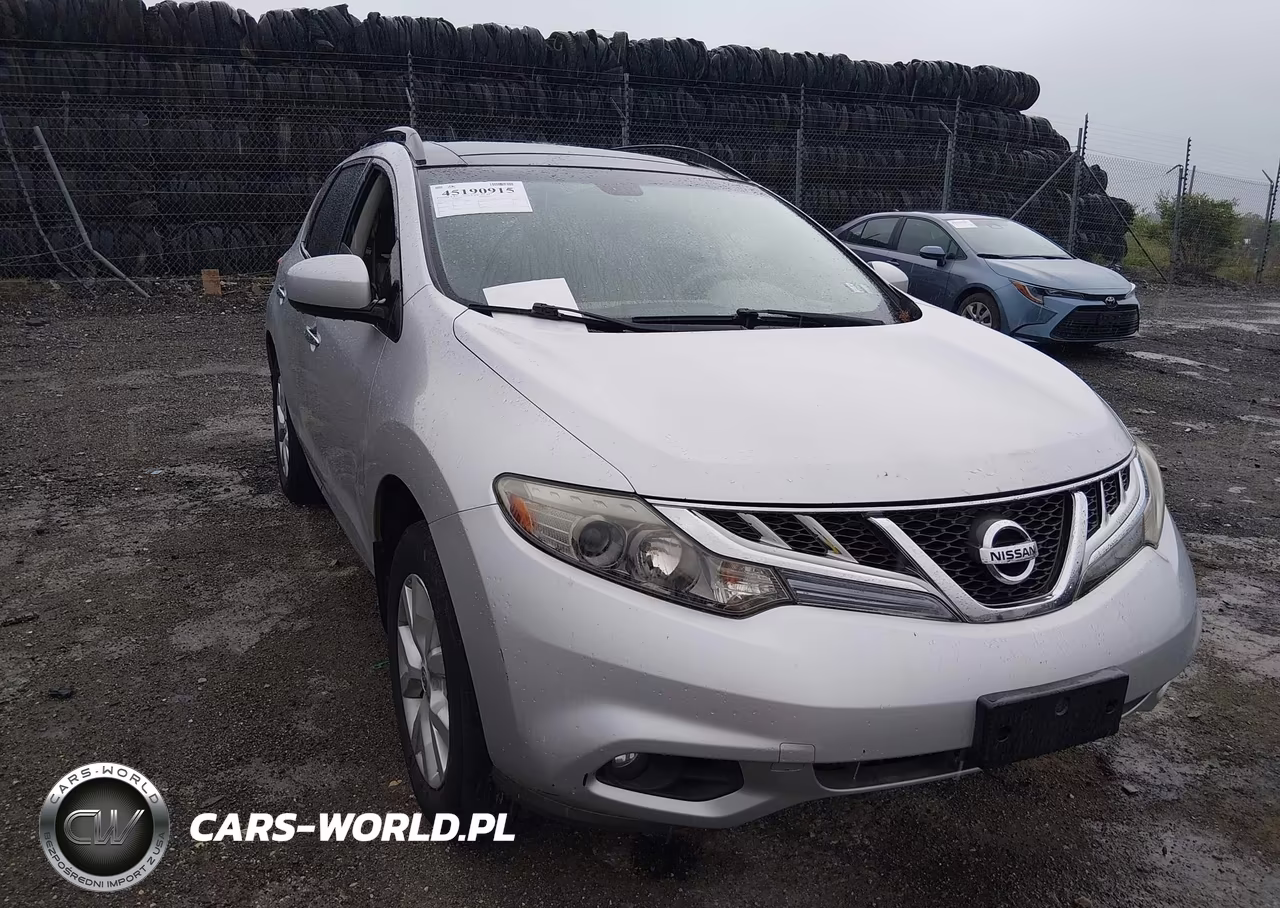 2013 Nissan Murano Sl VIN:JN8AZ1MW8DW302822 - 6