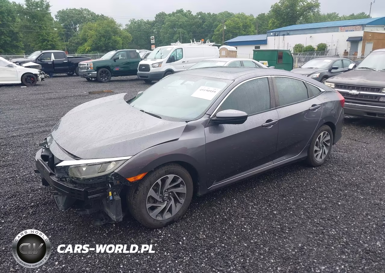 2017 Honda Civic Ex VIN:19XFC2F71HE045467 - 2