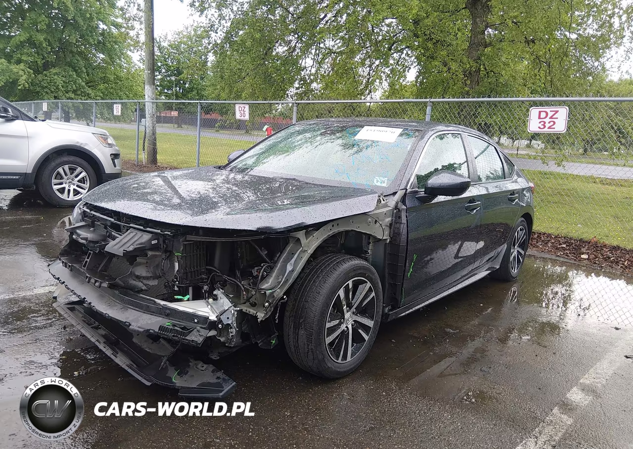 2024 Honda Civic Lx VIN:19XFL2H54RE000827 - 2