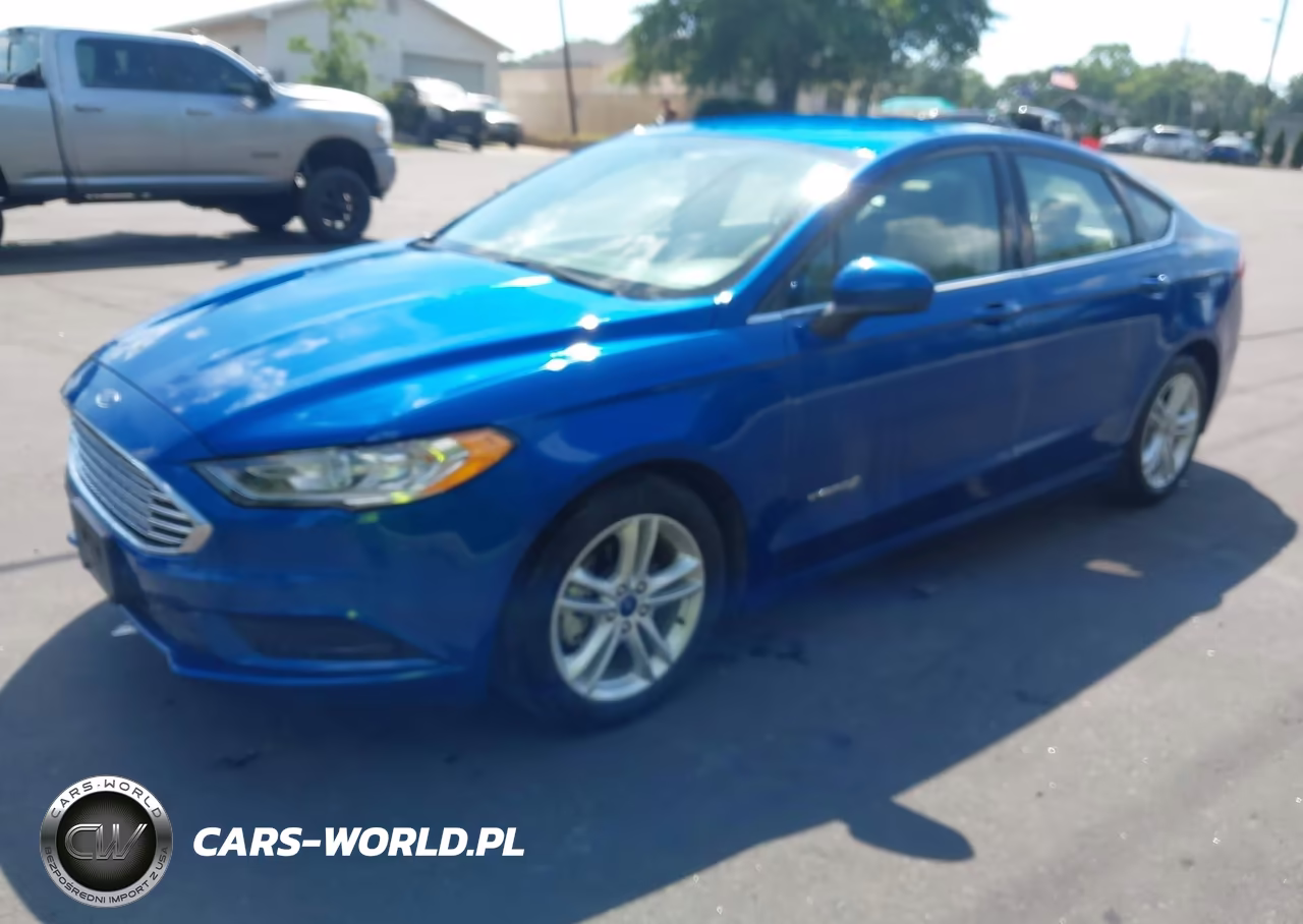 2018 Ford Fusion Hybrid S VIN:3FA6P0UU8JR254405 - 2