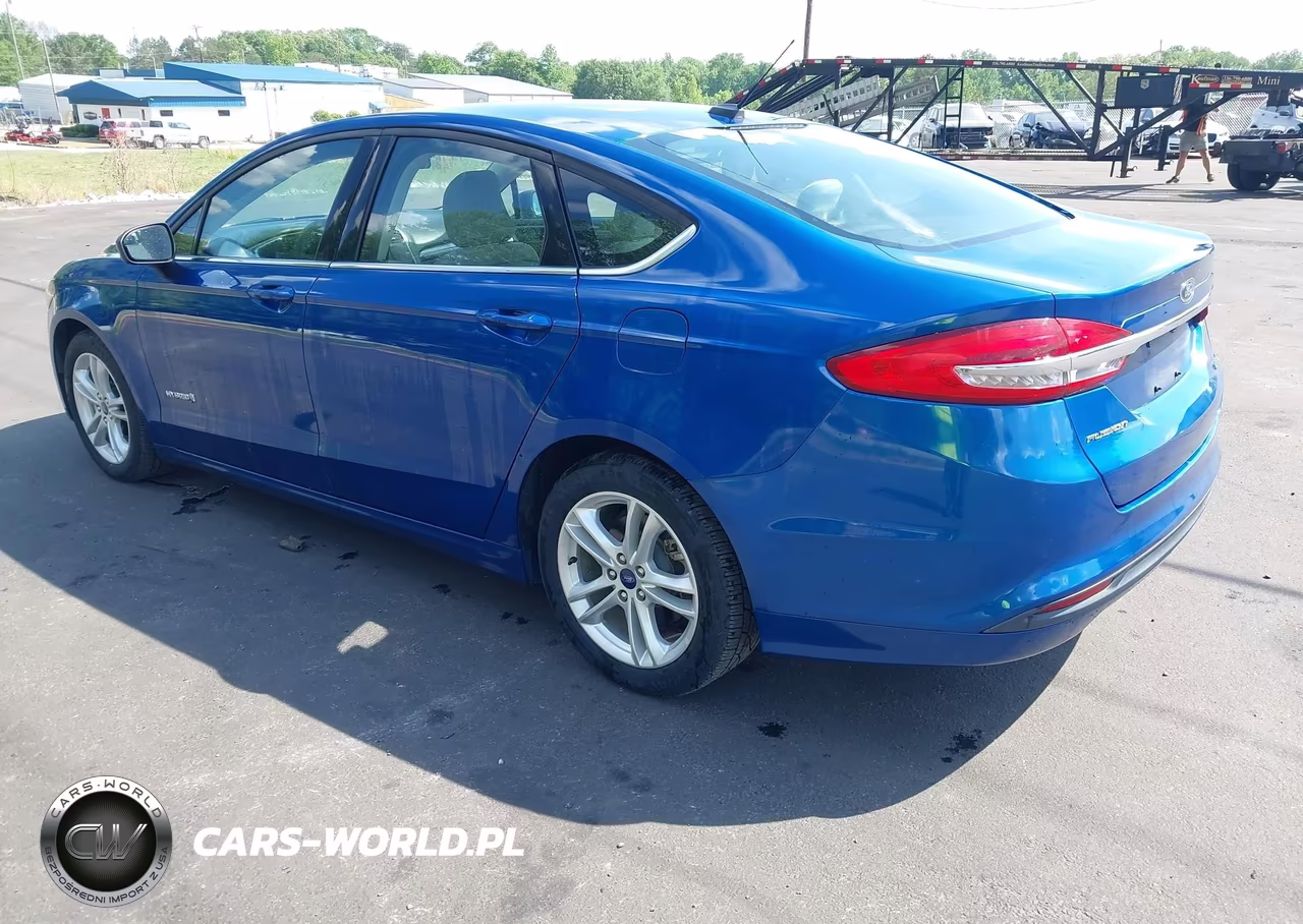2018 Ford Fusion Hybrid S VIN:3FA6P0UU8JR254405 - 3