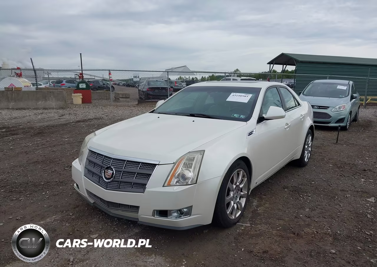 2008 Cadillac Cts Standard VIN:1G6DT57V280164842 - 2