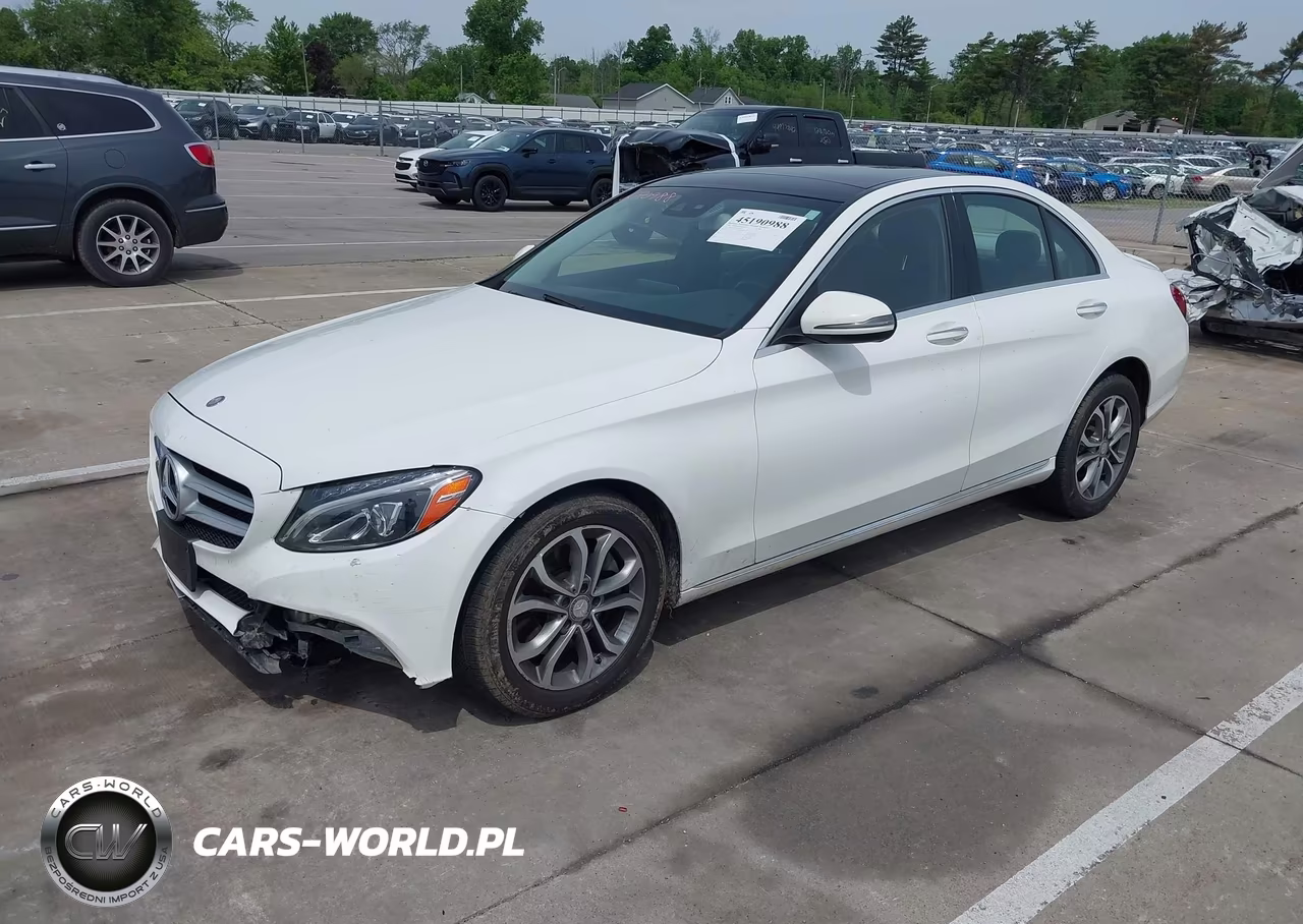 2016 Mercedes-Benz C 300 4Matic VIN:55SWF4KB6GU129627 - 2