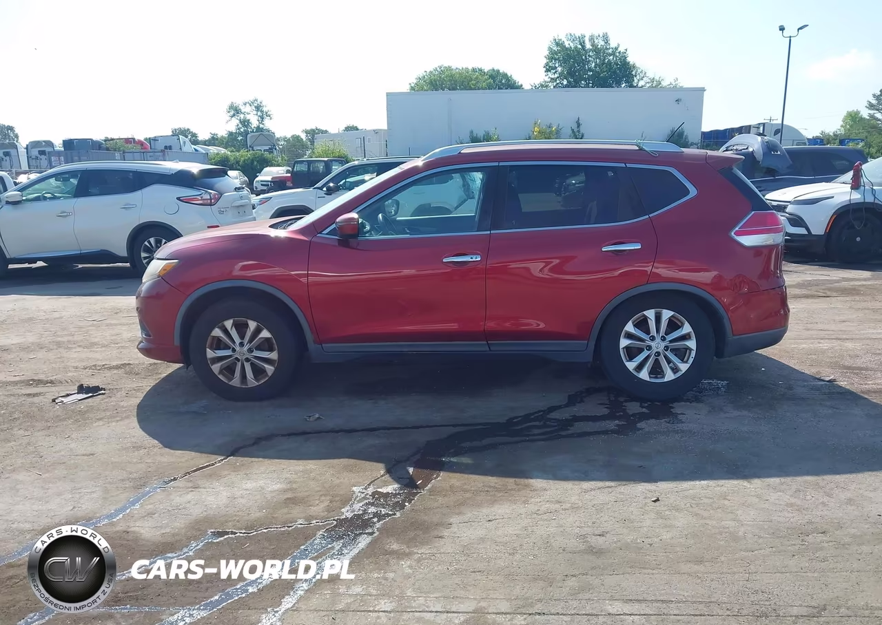 2016 Nissan Rogue Sv VIN:KNMAT2MV9GP665042 - 14