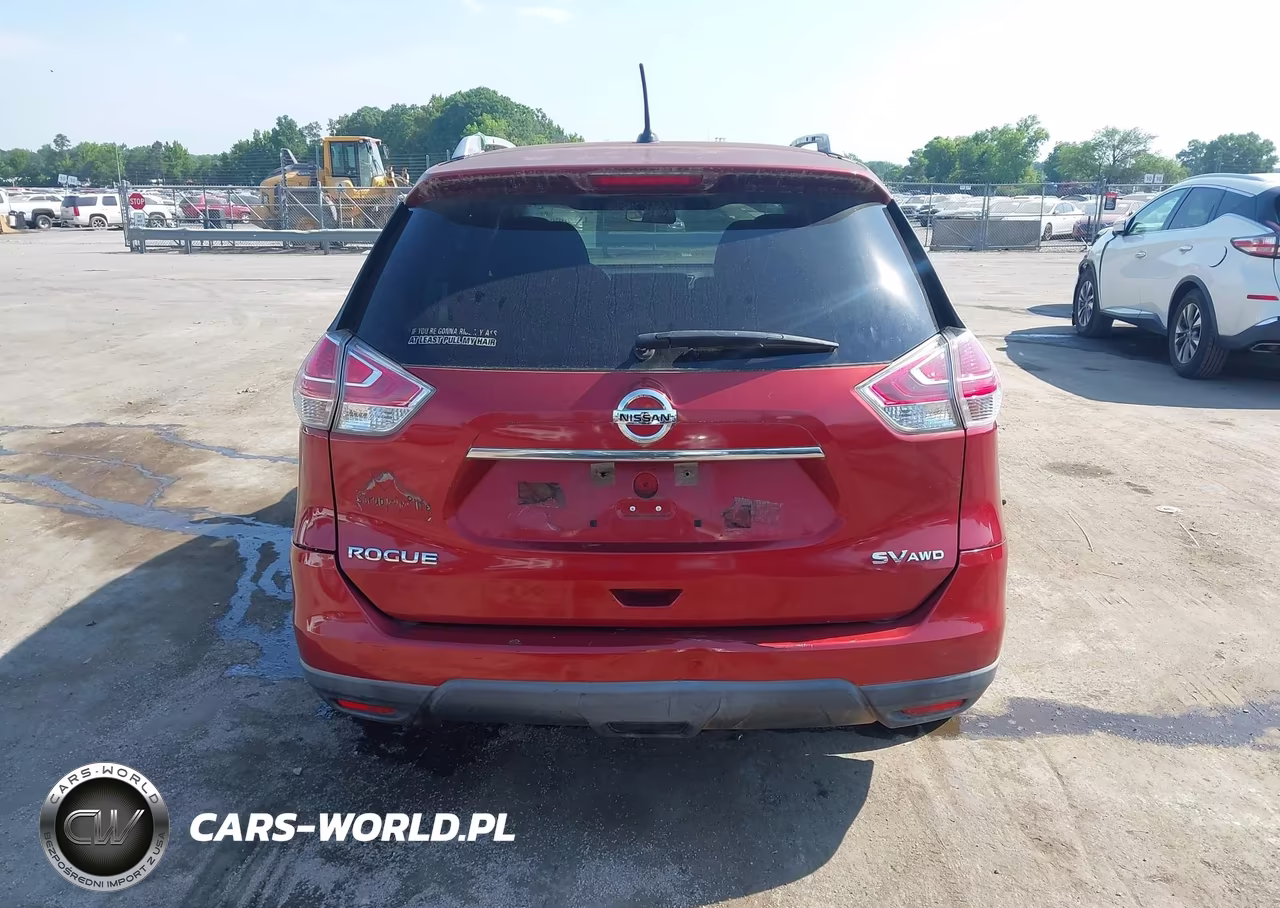 2016 Nissan Rogue Sv VIN:KNMAT2MV9GP665042 - 16