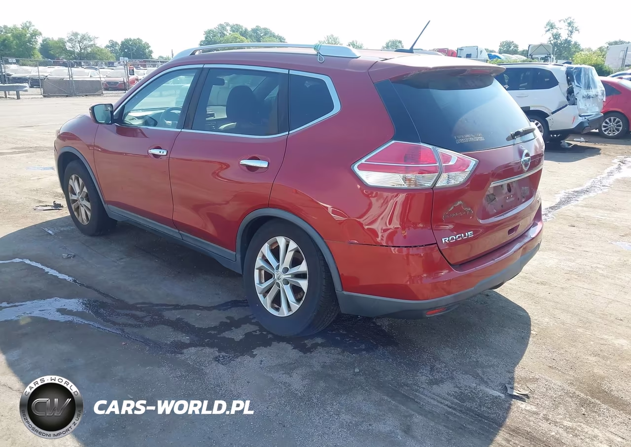 2016 Nissan Rogue Sv VIN:KNMAT2MV9GP665042 - 3