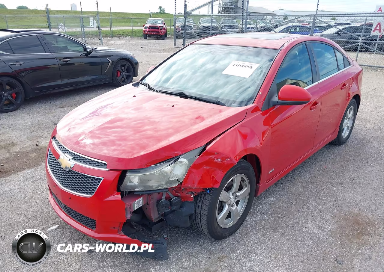 2012 Chevrolet Cruze 1Lt VIN:1G1PF5SC0C7204352 - 2