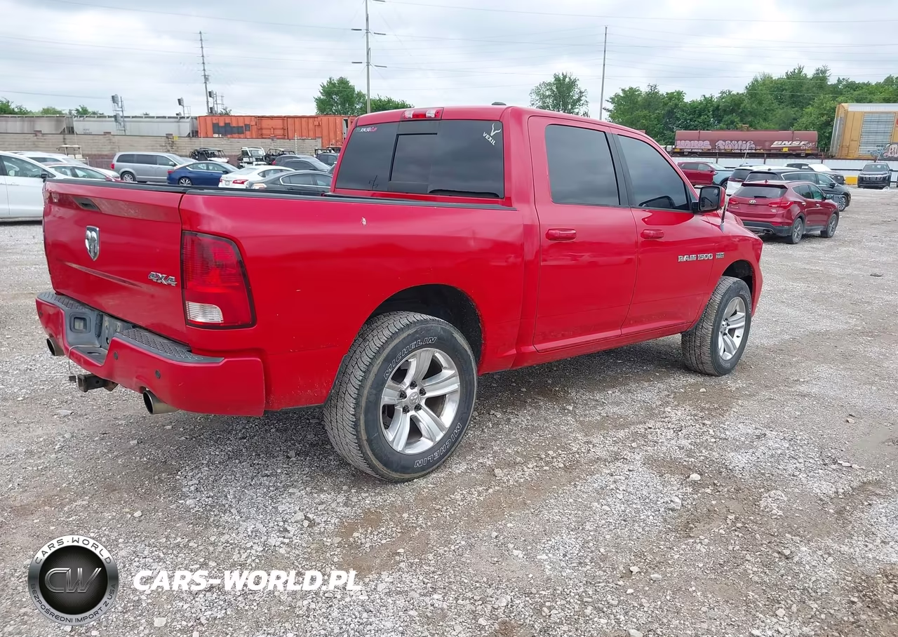 2012 Ram 1500 Sport VIN:1C6RD7MT5CS241772 - 4