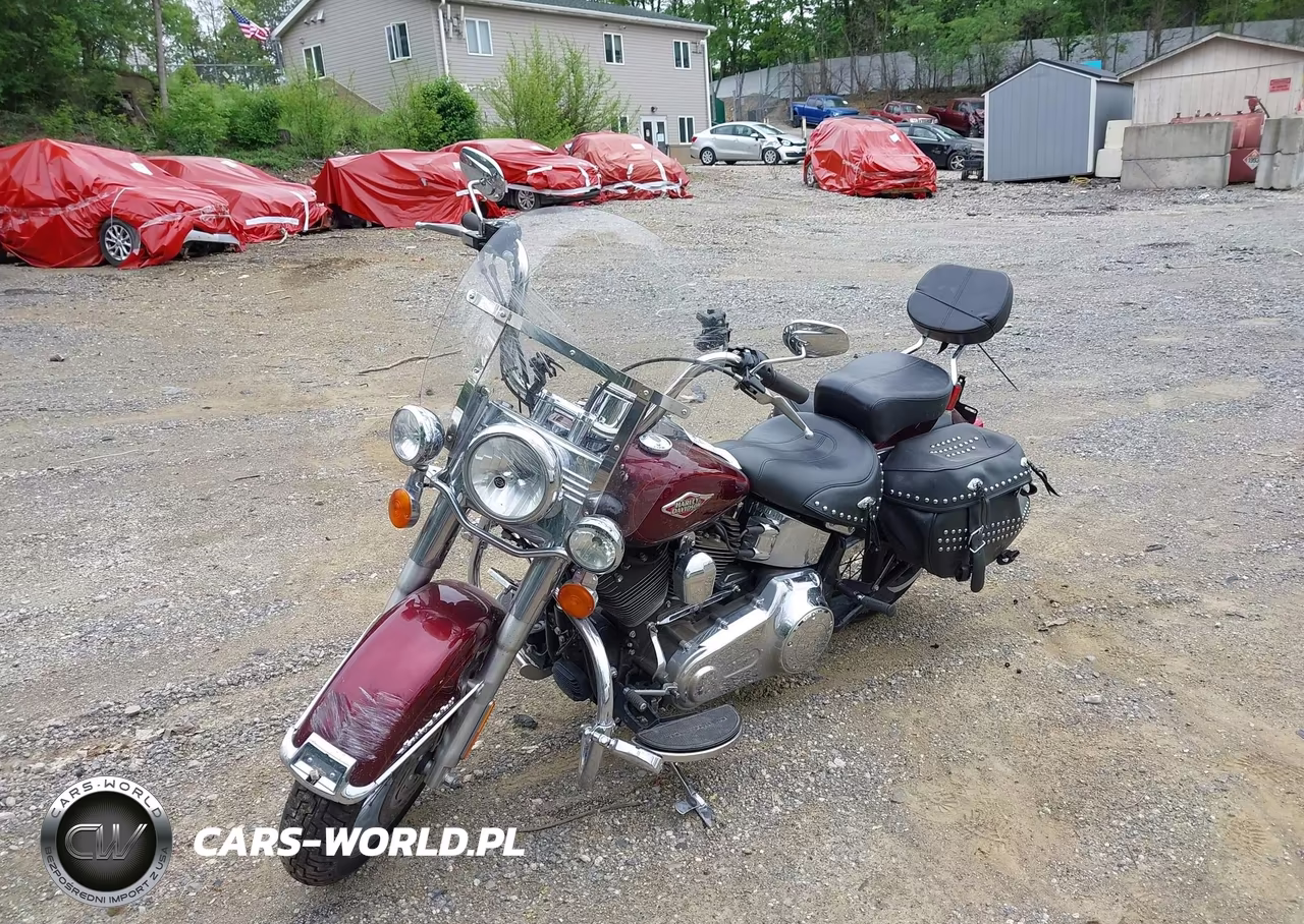 2014 Harley-Davidson Flstc Heritage Softail Classic VIN:1HD1BWV10EB042570 - 2
