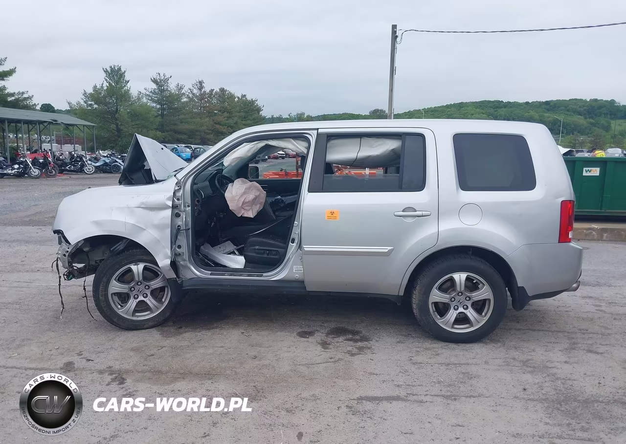 2012 Honda Pilot Ex-L VIN:5FNYF4H54CB078053 - 14