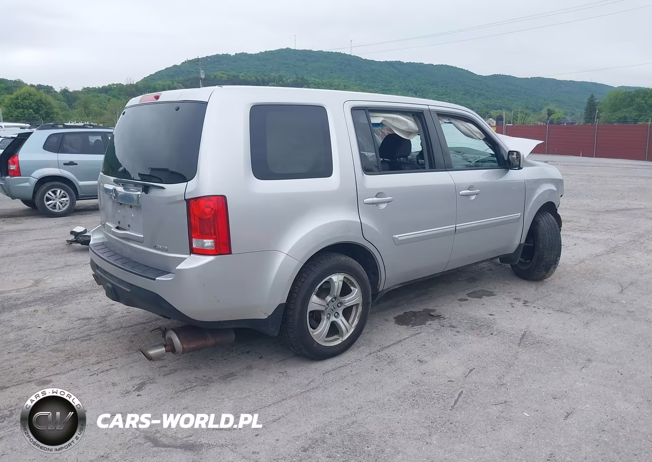2012 Honda Pilot Ex-L VIN:5FNYF4H54CB078053 - 4
