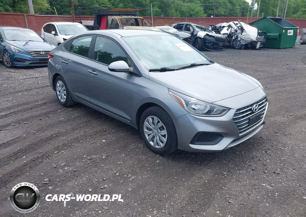 2021 Hyundai Accent Se VIN:3KPC24A60ME143948 - 1