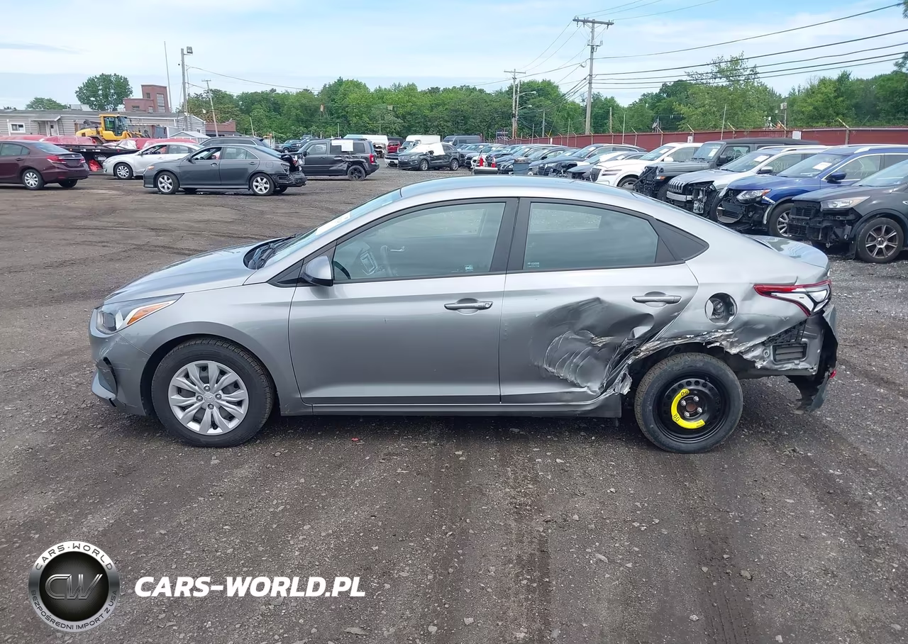 2021 Hyundai Accent Se VIN:3KPC24A60ME143948 - 14