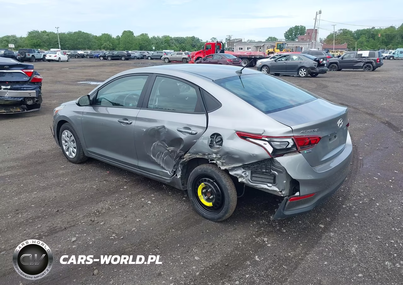 2021 Hyundai Accent Se VIN:3KPC24A60ME143948 - 17