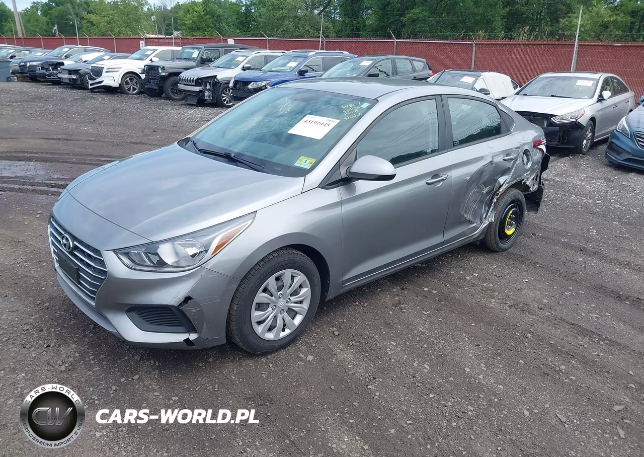 2021 Hyundai Accent Se VIN:3KPC24A60ME143948 - 2