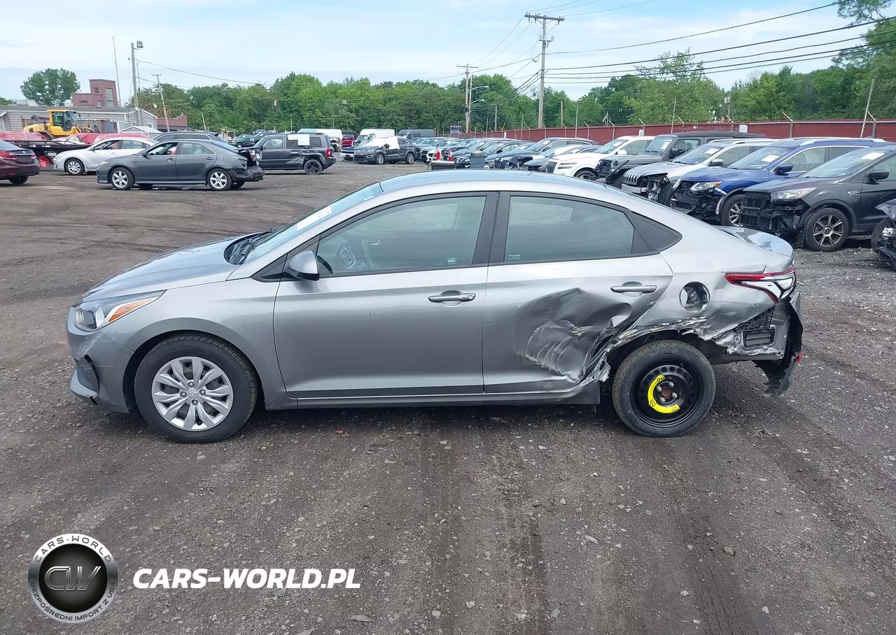 2021 Hyundai Accent Se VIN:3KPC24A60ME143948 - 6