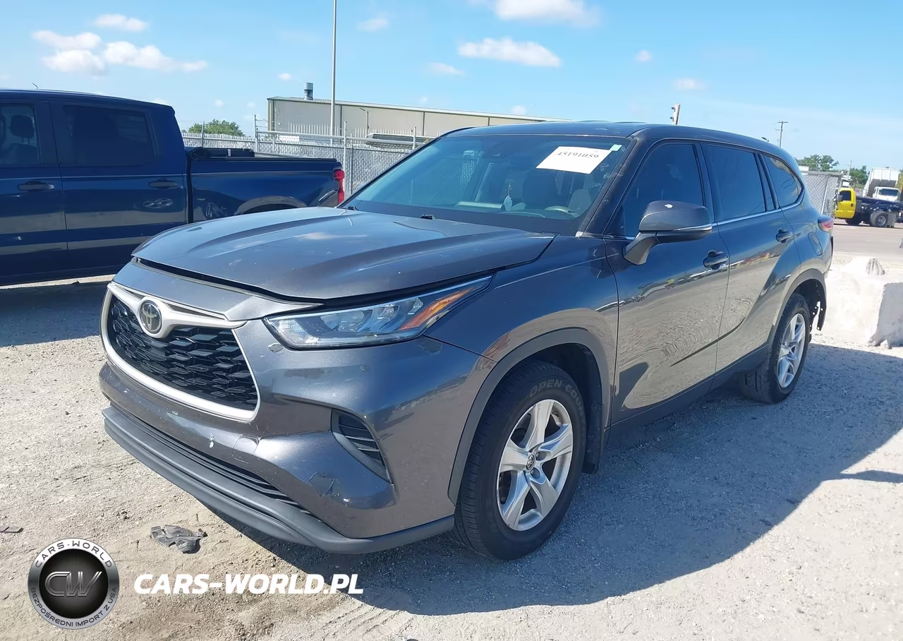 2020 Toyota Highlander L VIN:5TDCZRBH2LS042861 - 2
