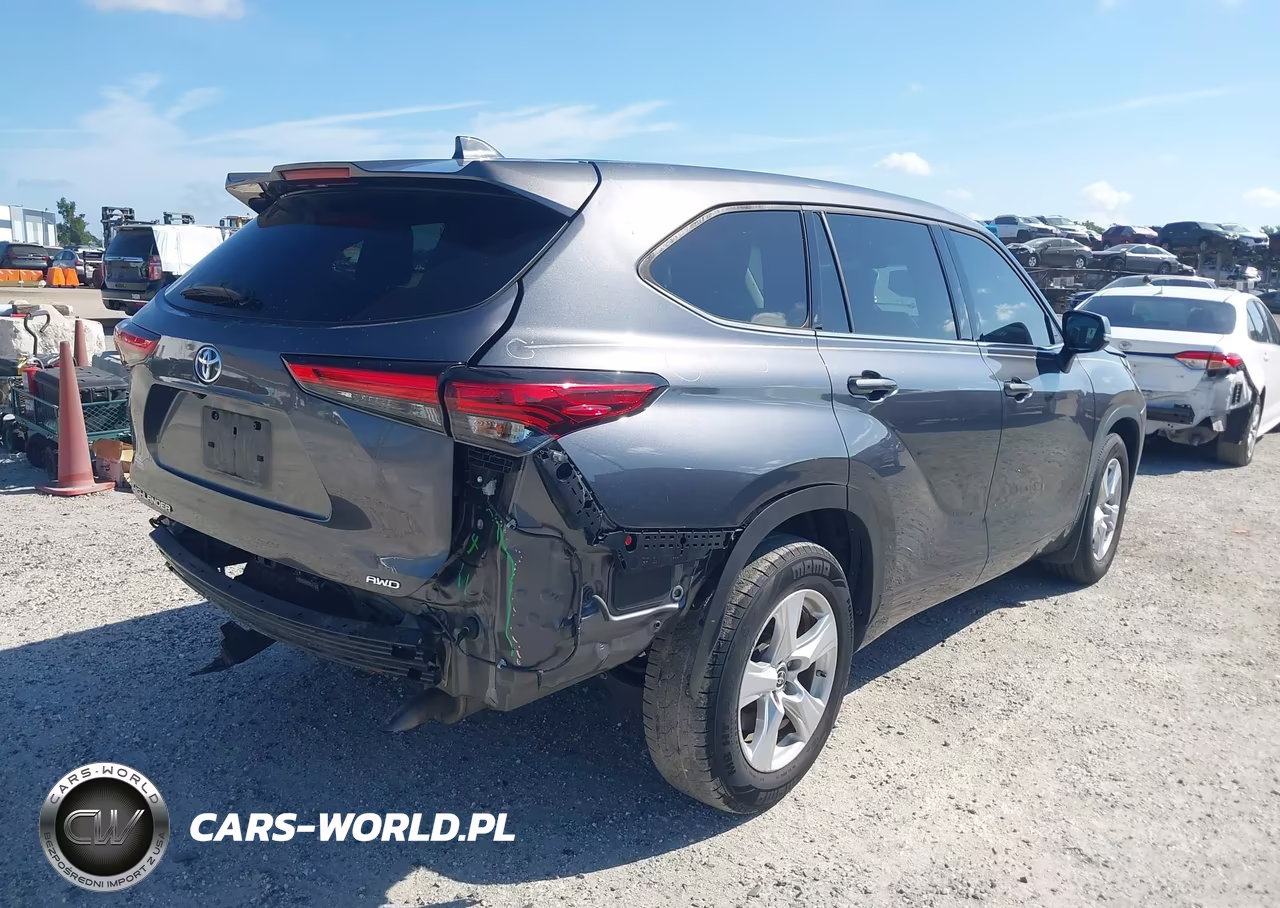2020 Toyota Highlander L VIN:5TDCZRBH2LS042861 - 4