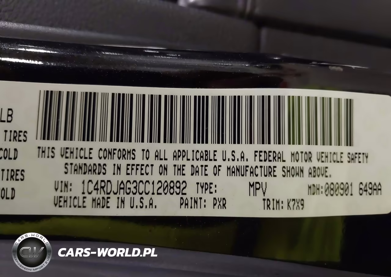 2012 Dodge Durango Sxt VIN:1C4RDJAG3CC120892 - 9