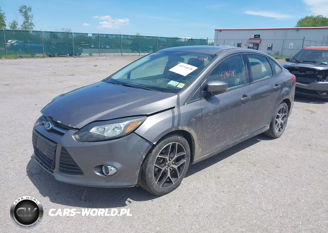 2012 Ford Focus Se VIN:1FAHP3F29CL152599 - 2