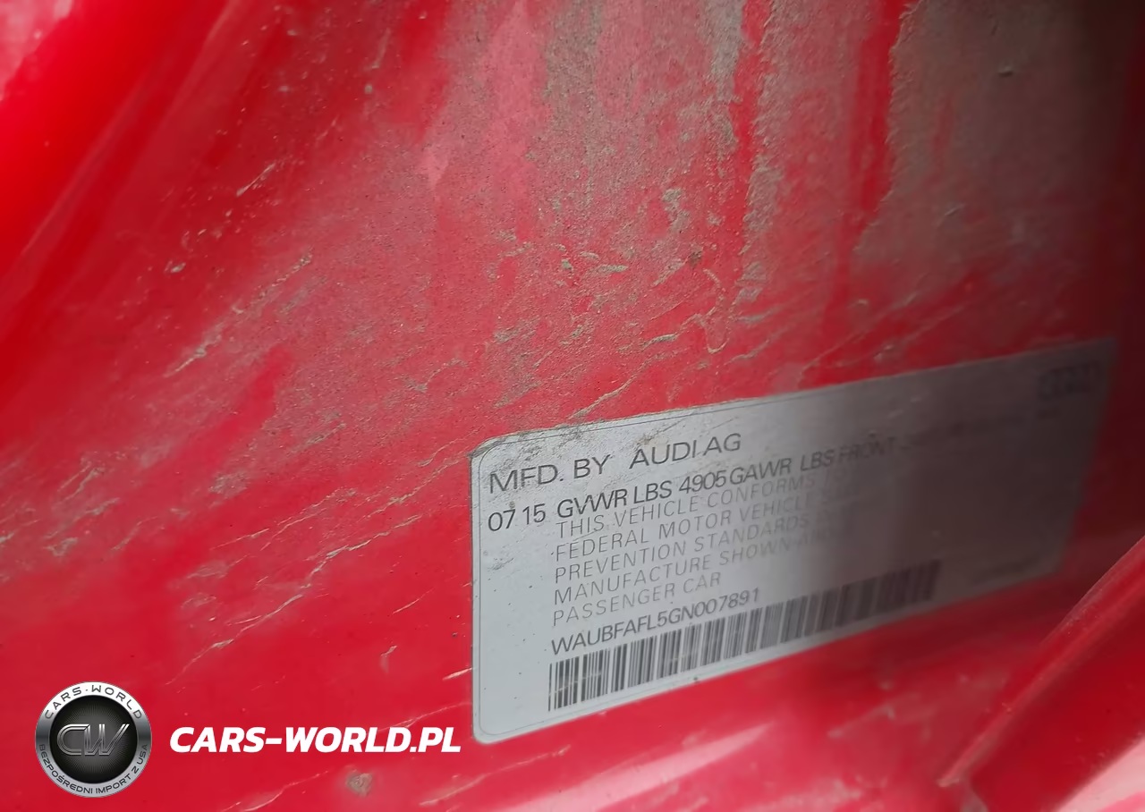 2016 Audi A4 2.0T Premium VIN:WAUBFAFL5GN007891 - 9
