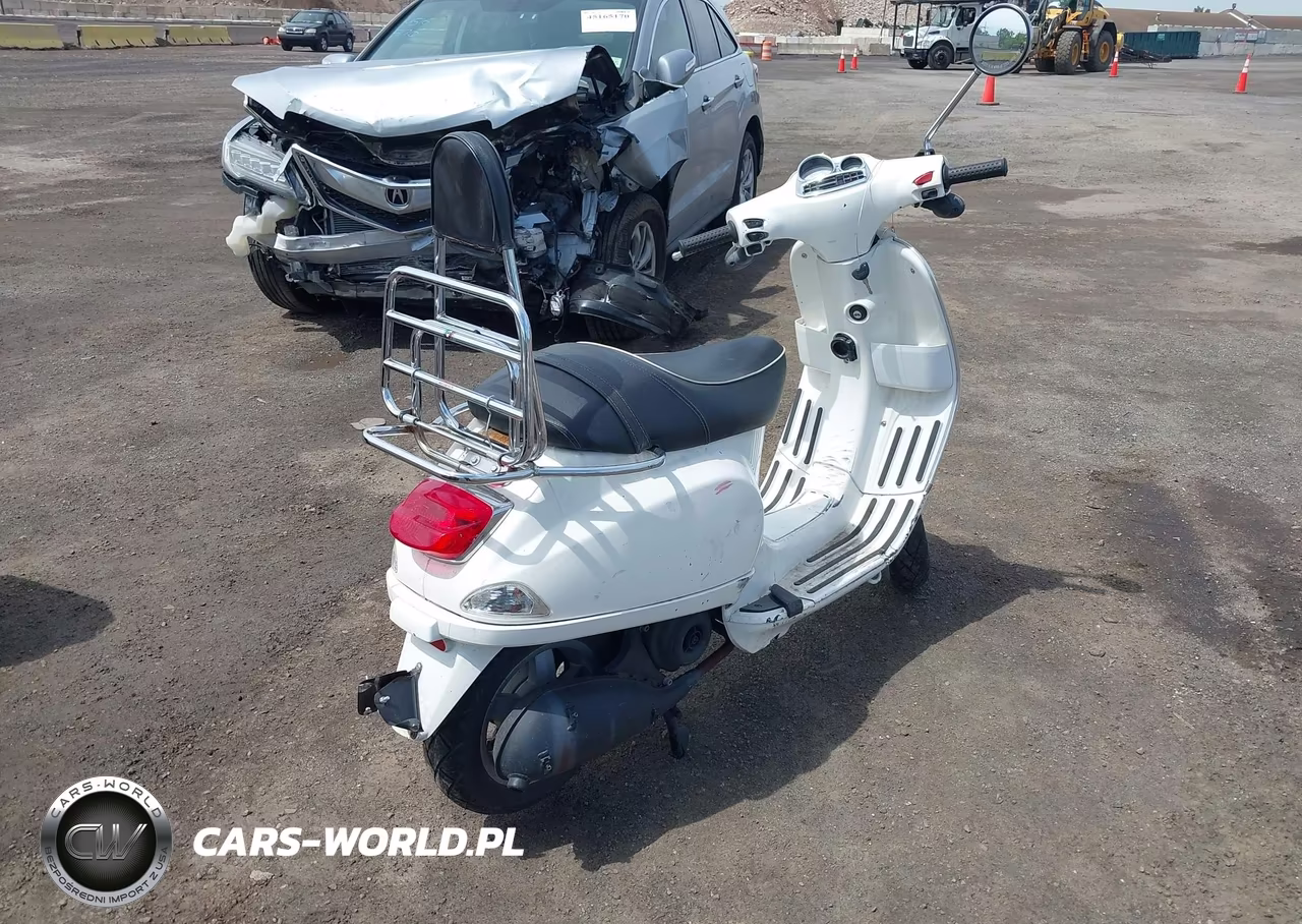 2009 Vespa Lx 50 VIN:ZAPC386B895500241 - 4