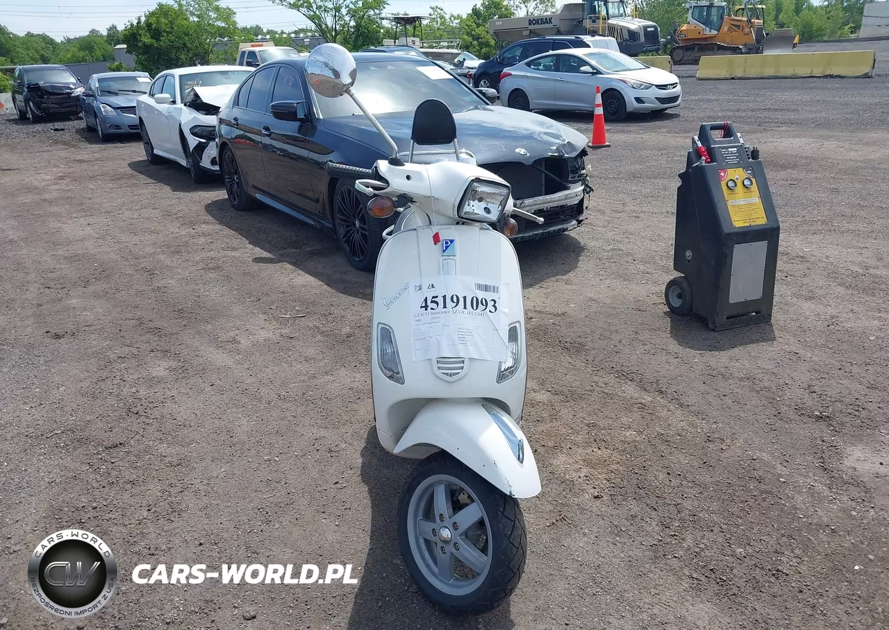 2009 Vespa Lx 50 VIN:ZAPC386B895500241 - 5