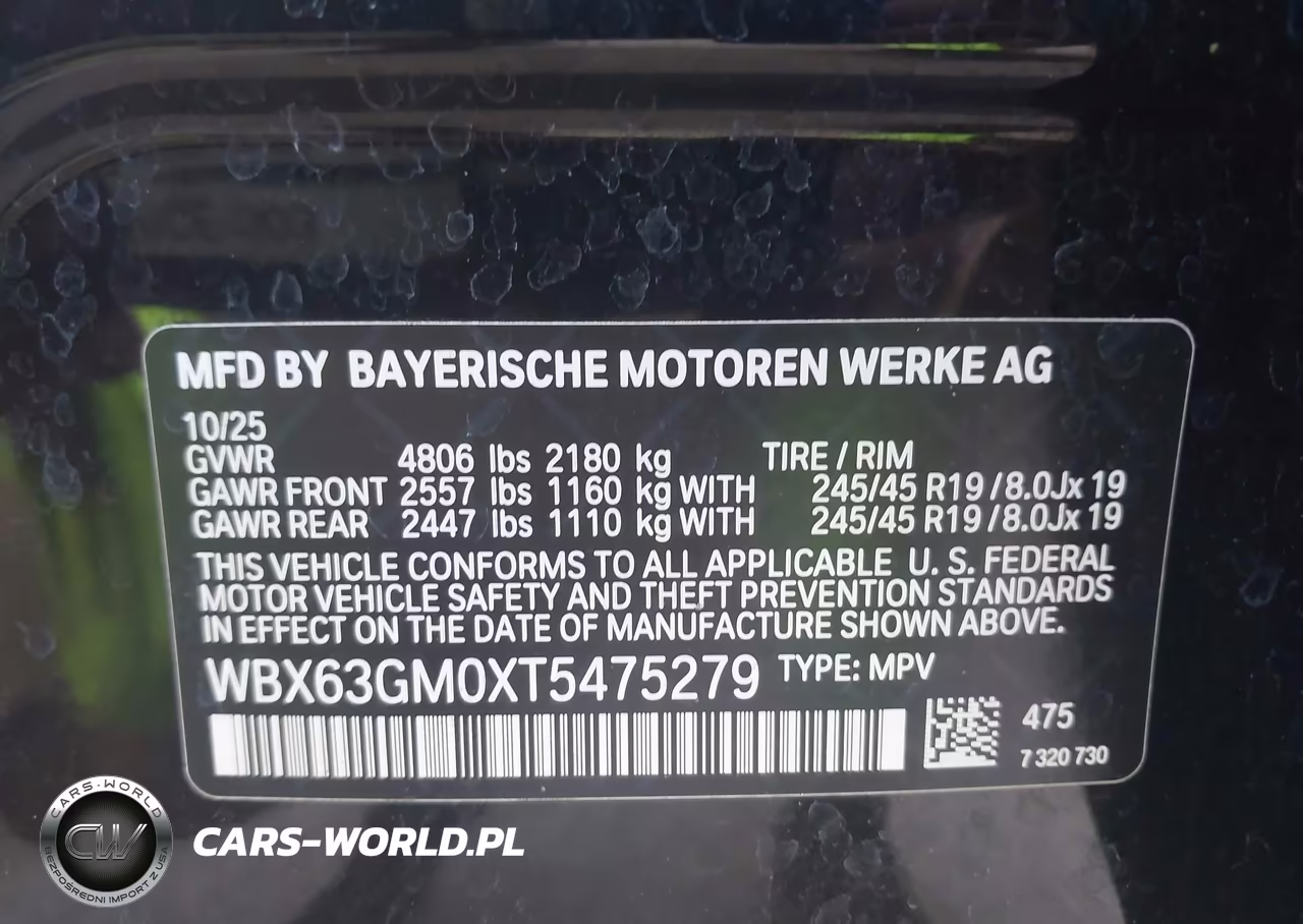 2026 BMW X2 xDrive28I VIN:WBX63GM0XT5475279 - 9