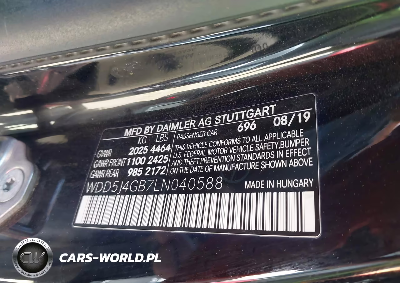 2020 Mercedes-Benz Cla 250 VIN:WDD5J4GB7LN040588 - 9