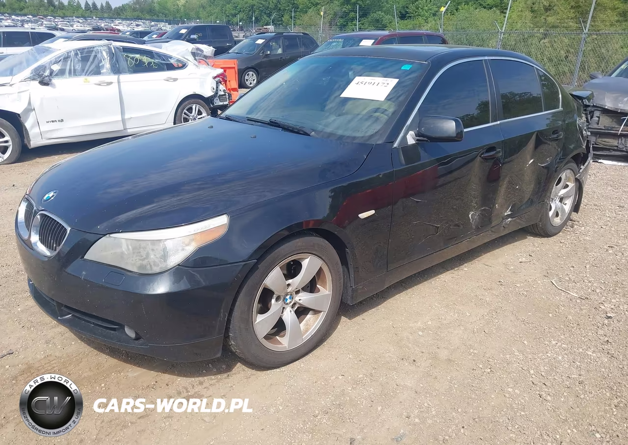 2007 BMW 530I VIN:WBANE73547CM44737 - 2