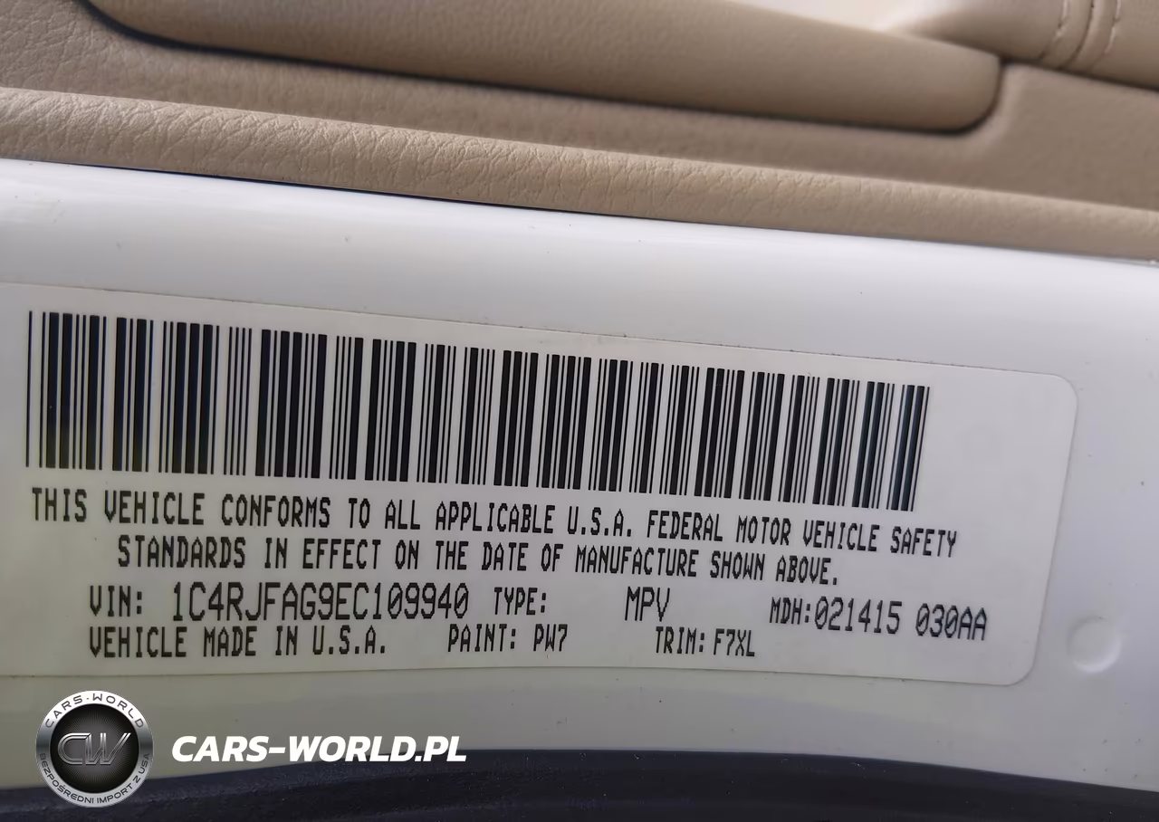 2014 Jeep Grand Cherokee Laredo VIN:1C4RJFAG9EC109940 - 9
