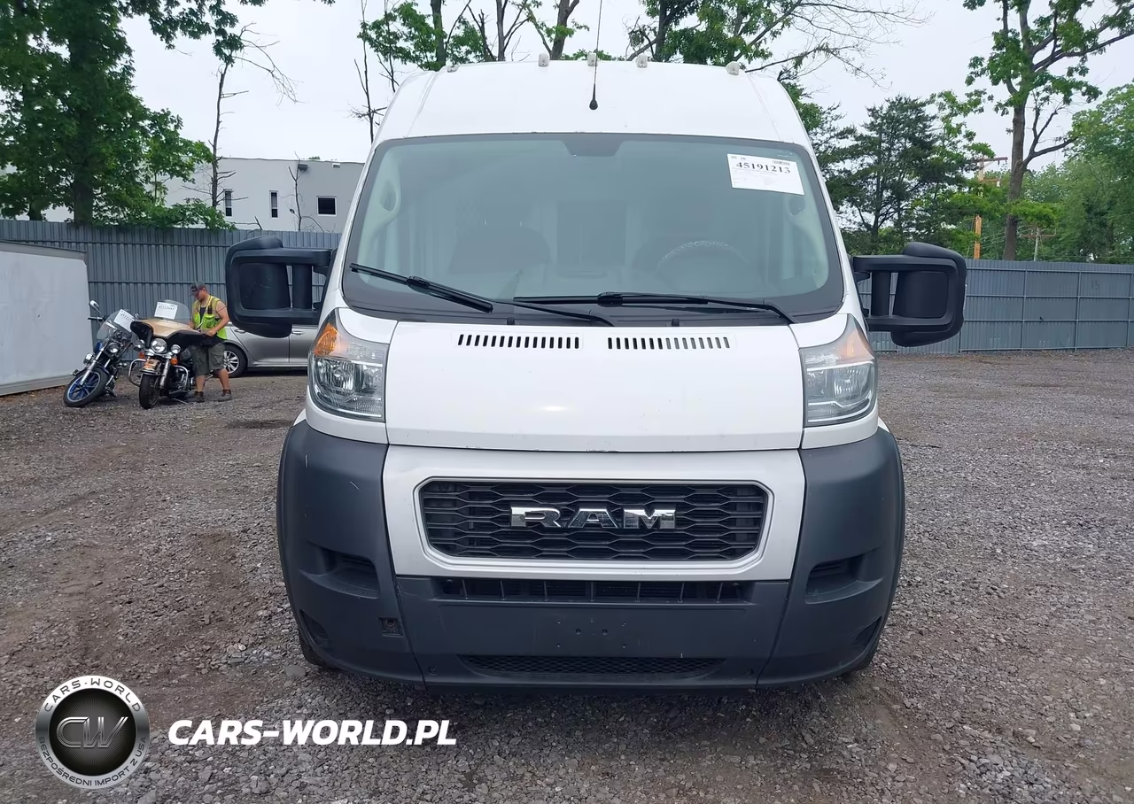 2020 Ram Promaster 3500 Cargo Van High Roof 159 Wb Ext VIN:3C6URVJG1LE122403 - 12