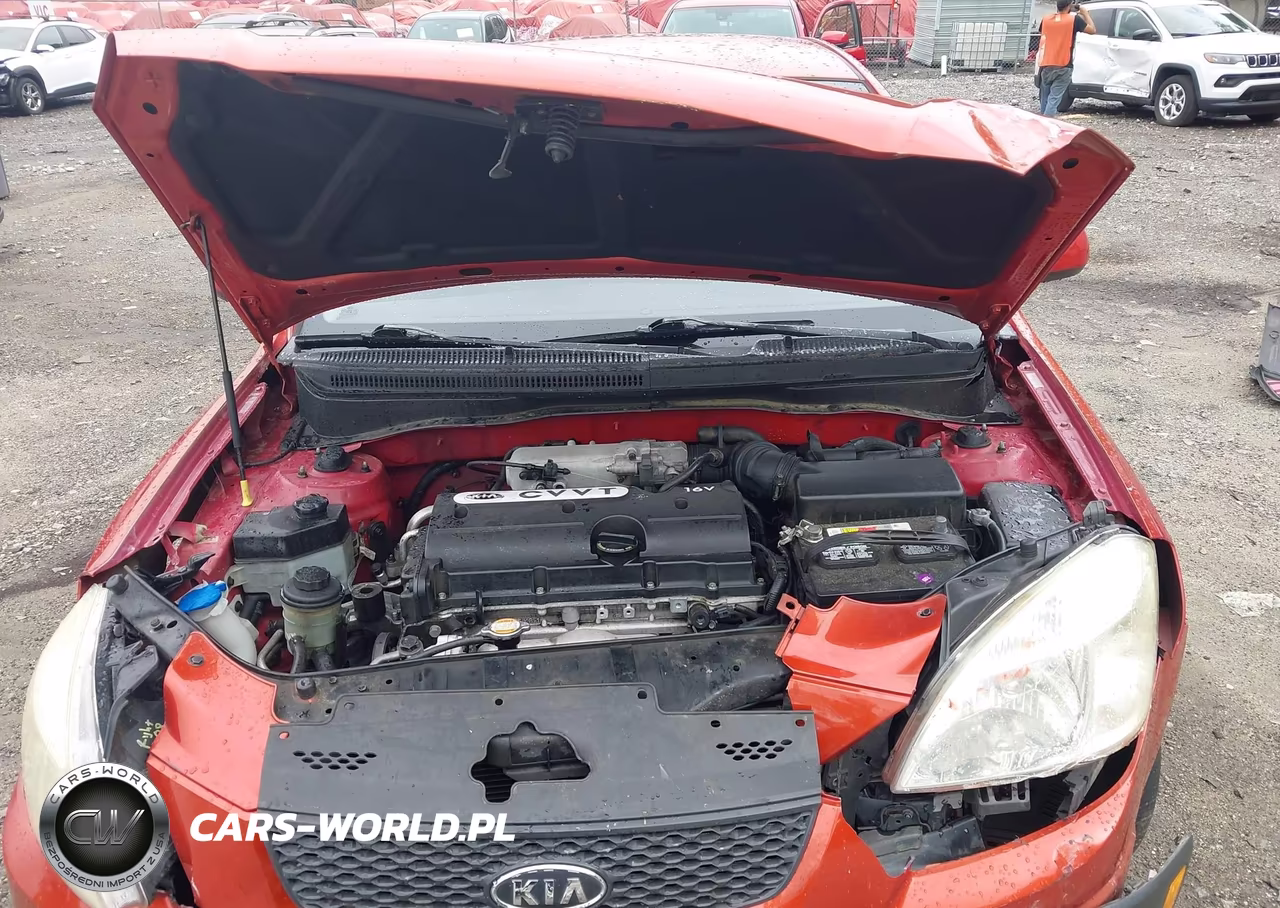 2009 Kia Rio Lx VIN:KNADE223196557805 - 10