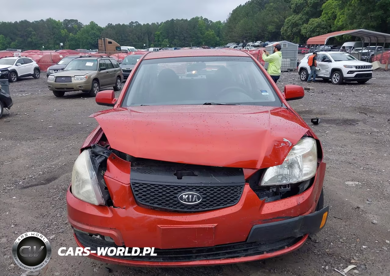 2009 Kia Rio Lx VIN:KNADE223196557805 - 12